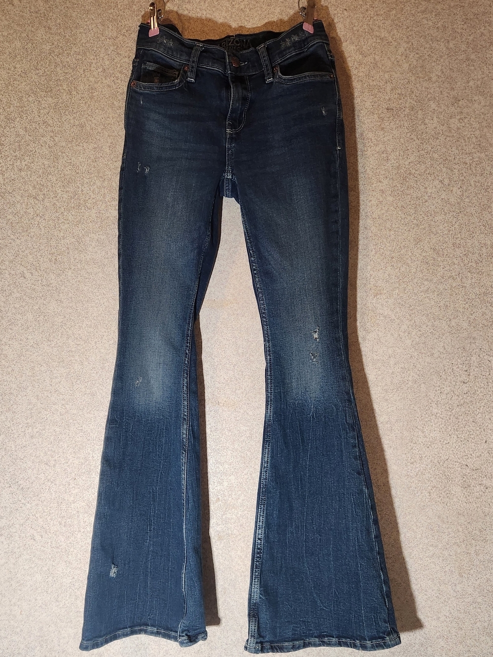 Arizona Jean Company Dark Indigo Flare Jeans
